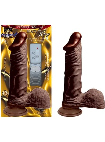 Vibrating Dildos: Lifelikes Vibrating King 9in
