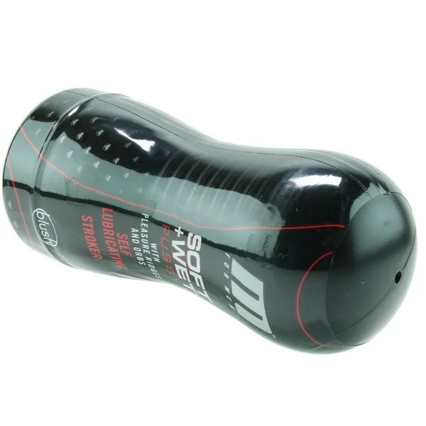 M for Men - Soft and Wet - Pussy With Pleasure Ridges and Orbs - Self Lubricating Stroker Cup - Vanilla