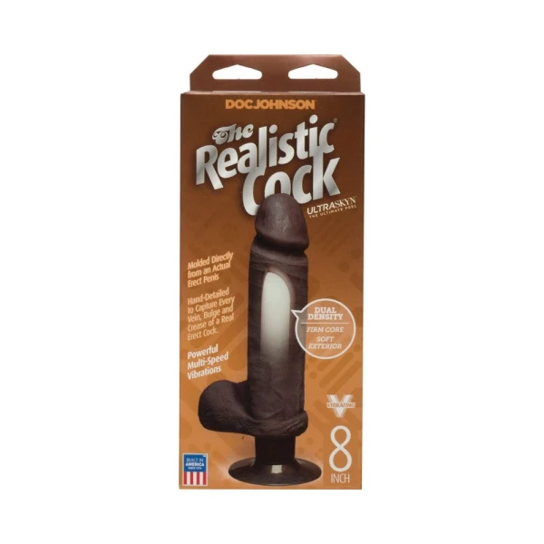 The Vibro Realistic Cock UR3 Vibrator 8 Inch — image 18 of 18