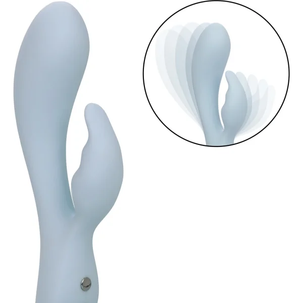 Contour Kali Silicone Waterproof Rechargeable Rabbit Style Vibrator By CalExotics