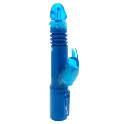 Deep Stroker Rabbit Vibrator Blue None