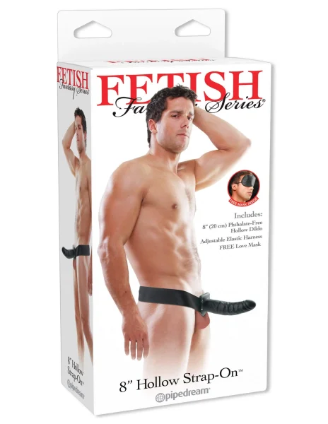 Fetish Fantasy Series 8 Hollow Strap-on - Black