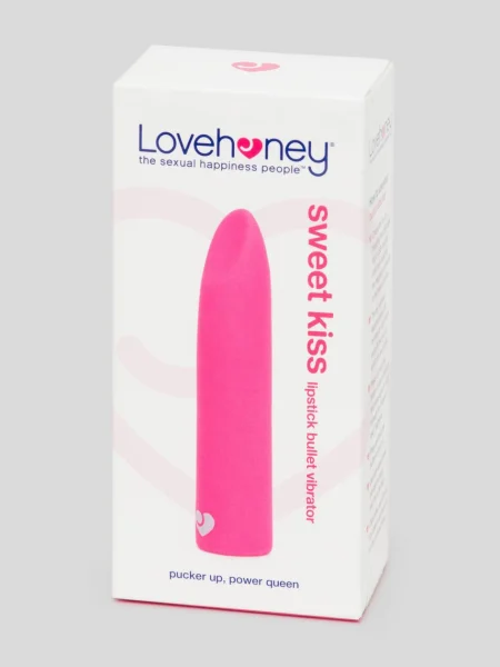 Lovehoney Sweet Kiss Rechargeable Silicone Lipstick Bullet Vibrator
