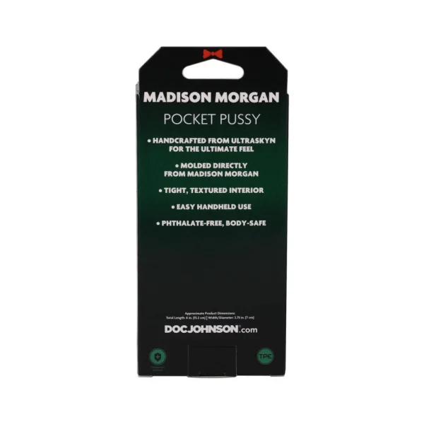 :  Signature Strokers Madison Morgan Ultraskyn Pocket Pussy Vanilla