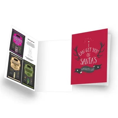 Kama Sutra Naughty Notes I Can Get You on Santas s Naughty List