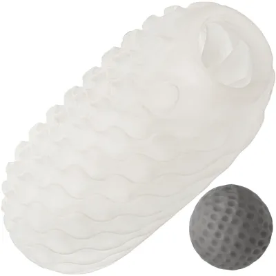 Boundless Reversible Squishy Ball Stroker Penis Masturbator By CalExotics Smoke