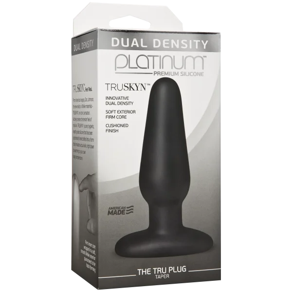 Platinum Truskyn Tru Plug Taper - Black