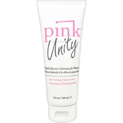 Pink Unity Hybrid Silicone Lubricant For Women 3 3 Ounce Tube