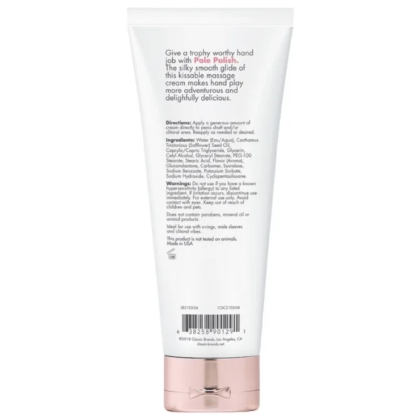 Pole Polish Kissable Massage Cream - Simply Naked