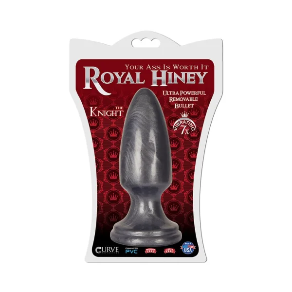 Royal Hiney Red The Knight Smooth Butt Plug — image 5 of 5