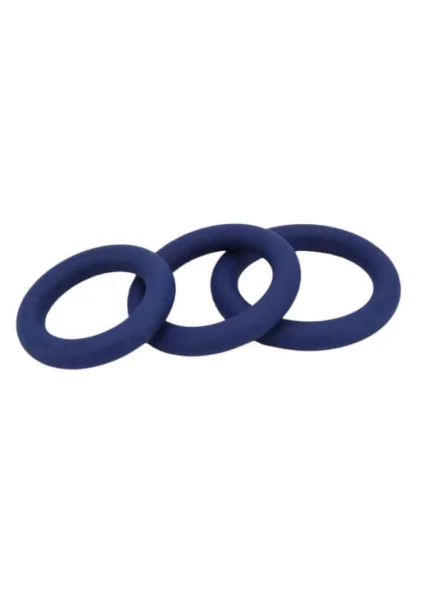 Loving Joy Thick Silicone Cock Rings 3 Pack