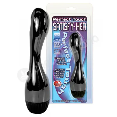 Perfect Touch Black Satisfy her Vibrator