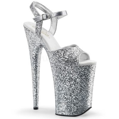 9 inches Heel 5 1 4 inches PF Ankle Strap Sandal