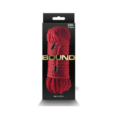 Restraints Bound Rope 25ft Red