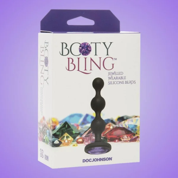 Booty Bling - Wearable Silicone Beads - Purple