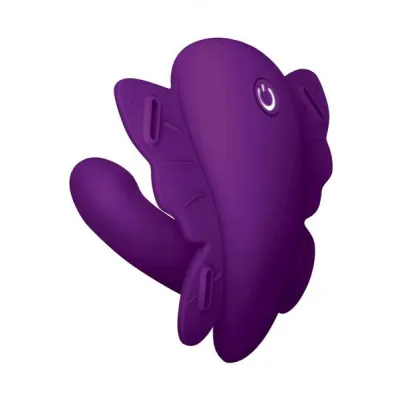 Love Distance Reach G App Controlled Wearable Vibe Purple