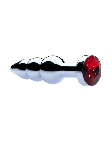 Kinki Jewelled Double Bulb Butt Plug - 4.1 Inch