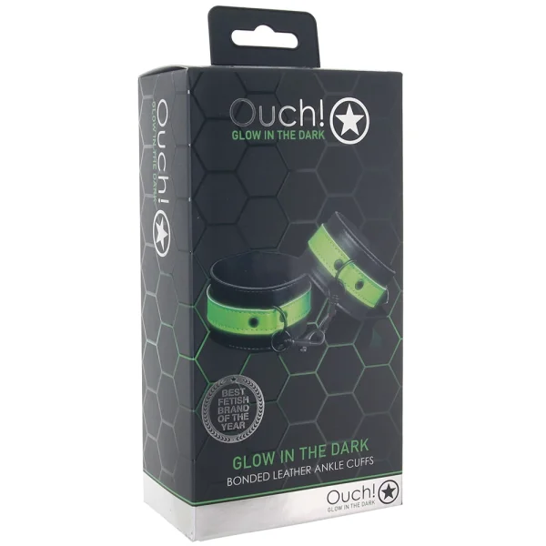 Ouch! Glow In the Dark Ankle Cuffs