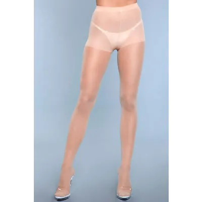 Walk Right Out Nude Pantyhose with Back Seam By Be Wicked