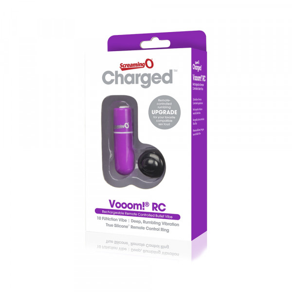 Charged Vooom Remote Control Bullet Vibrator