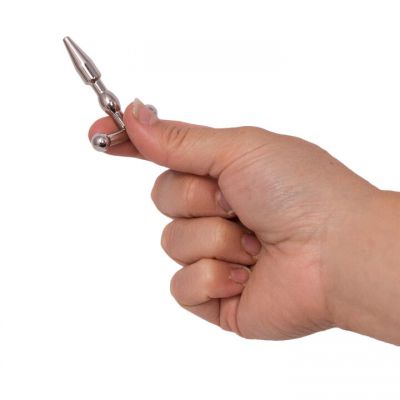 Torment Cock Stopper Stainless Steel Penis Plug 2 Inch