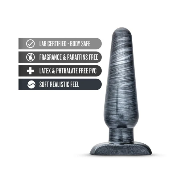 Jet Large Plug - Carbon Metallic Black