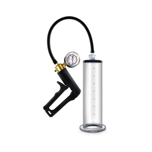 Performance - Vx7 Vacuum Penis Pump With Brass Trigger & Pressure Gauge  -  Clear — image 11 of 20