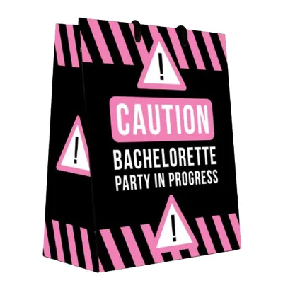 Caution Bachelorette Party In Gift Bag