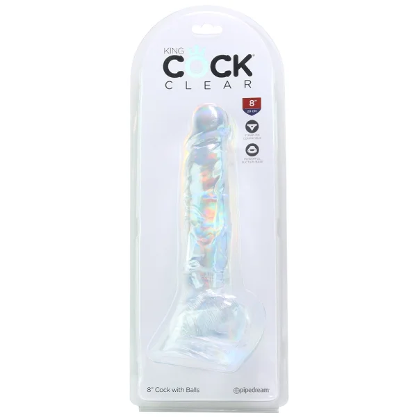 King Cock 8 Inch Ballsy Dildo — image 15 of 18