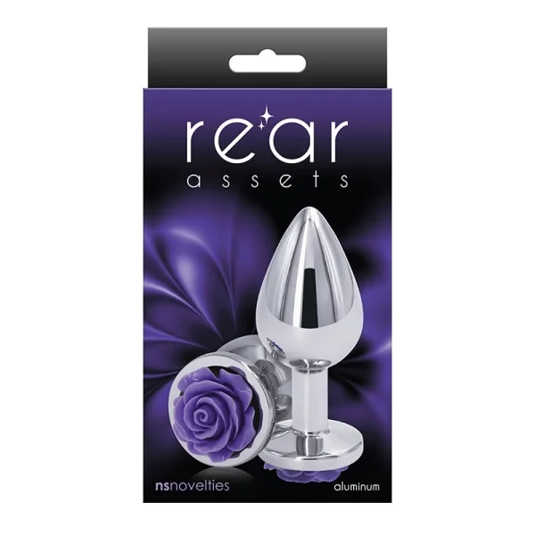 NS Novelties Rear Assets Rose Medium Plug