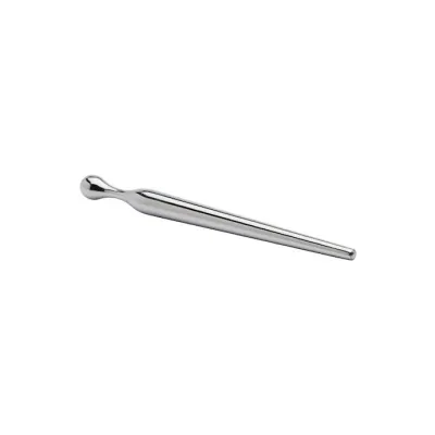 Kink Range Stainless Steel Tapered Penis Plug 3 9 Inch Silver