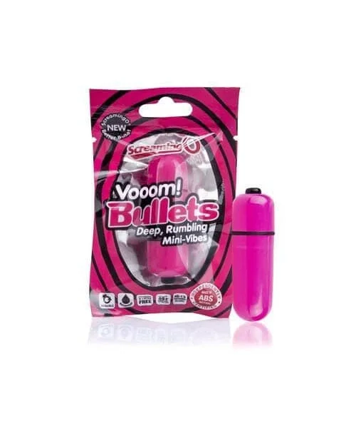 Vooom Bullets Mini-Vibes - Each - Strawberry