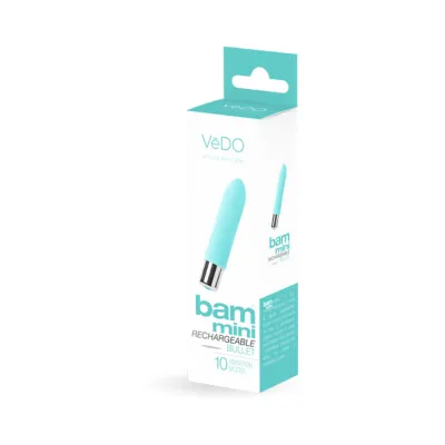 Vedo Bam Mini Rechargeable Bullet Vibe 12 Pc Assort Display