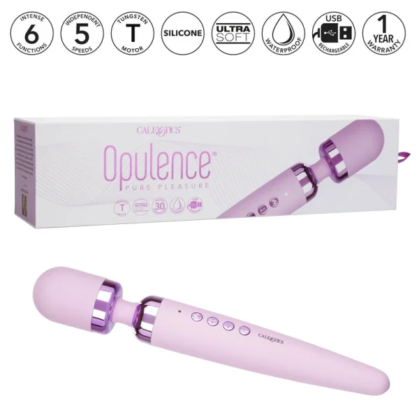 Opulence High Powered Rechargeable Wand Massager