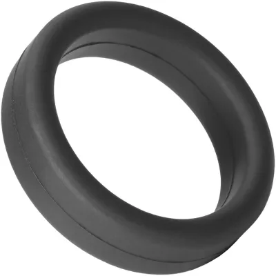 Super Soft Silicone C Ring By Tantus Onyx