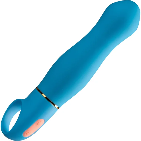 Aria Smokin' AF 10-Function Silicone G-Spot Vibrator By Blush - Coral