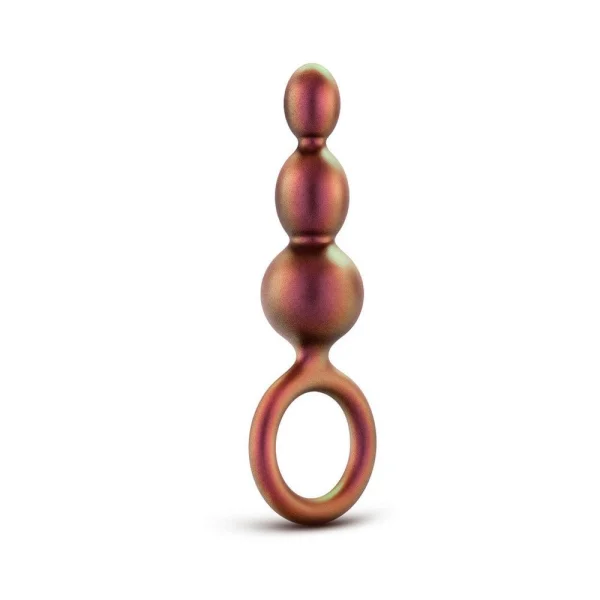 Anal Adventures Matrix - Beaded Loop Plug - Copper
