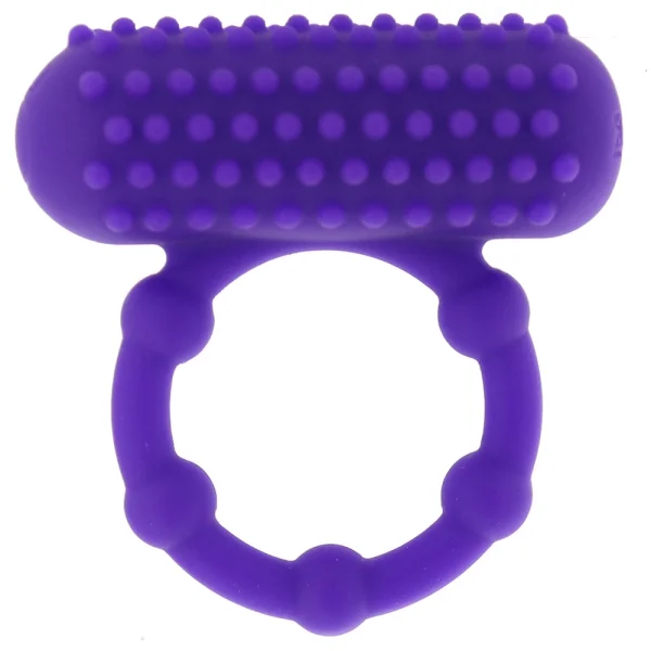 Silicone Rechargeable 5 Bead Maximus Vibrating Cock Ring By CalExotics