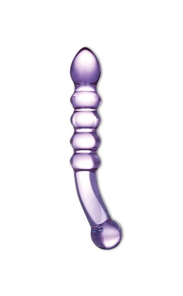 Glas Purple Rain Ribbed Glass by Glas