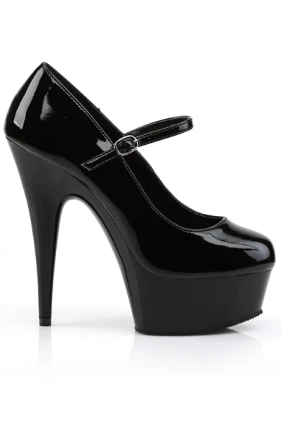 Delight 6" Mary Jane Platform Pump By Pleaser