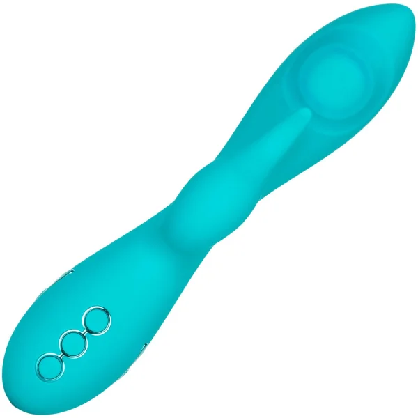 California Dreaming Santa Monica Starlet Rabbit Style Pulsing Silicone Vibrator by CalExotics