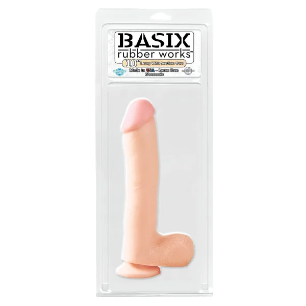 Basix 10" Dong w/Suction Cup — image 15 of 15