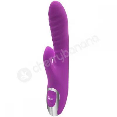 Viben Frenzy Pink 12 Function Clitoral Suction Rabbit Vibrator