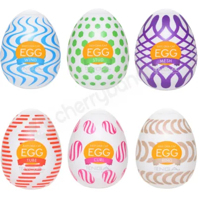 Tenga Egg Wonder Package 6 Pack Masturbation Strokers