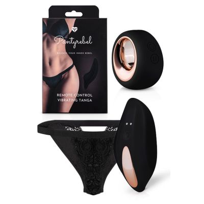 pantyrebel Vibrating Tanga Thong with Remote Control