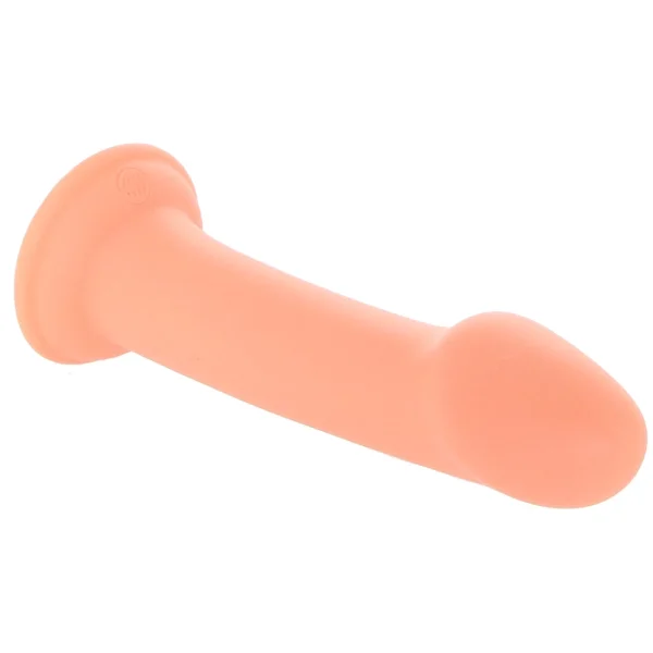 Dillio Platinum Big Hero Silicone 6" Suction Cup Dildo - Peach