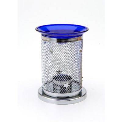 Chrome Oil Burner Silver