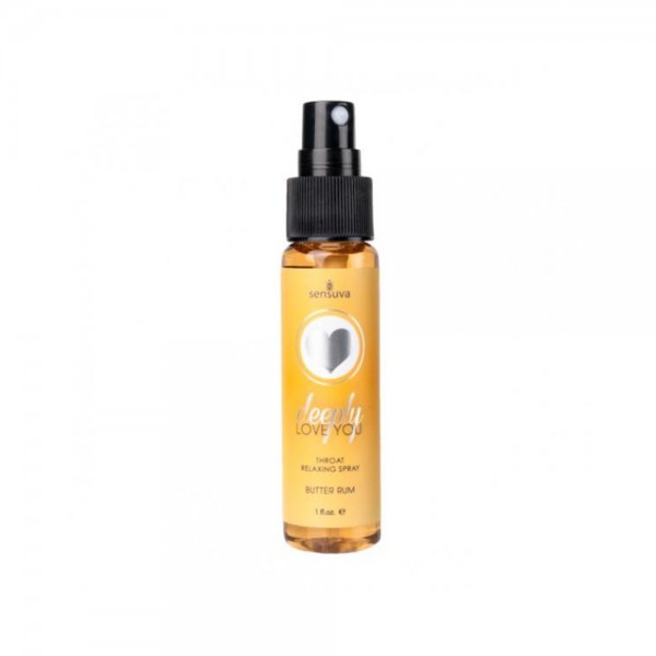 Deeply Love You Throat Relaxing Spray Butter Rum 1oz