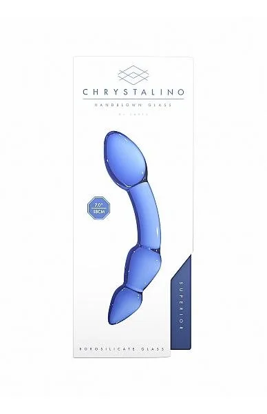 Chrystalino Superior Blue Glass Wand — image 7 of 8