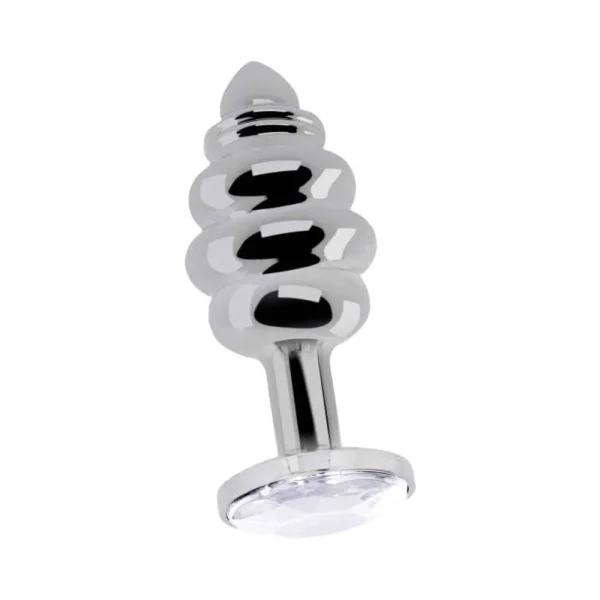 Rich Ribbed Diamond Plug  2.75 Inch — image 7 of 10